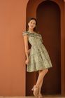 The Meadow Ruffle Mini Dress