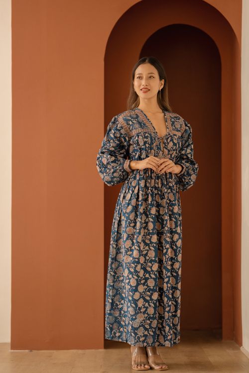 The Rosette Midi Dress