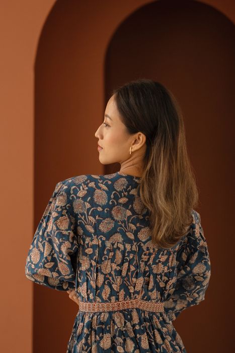 The Rosette Midi Dress