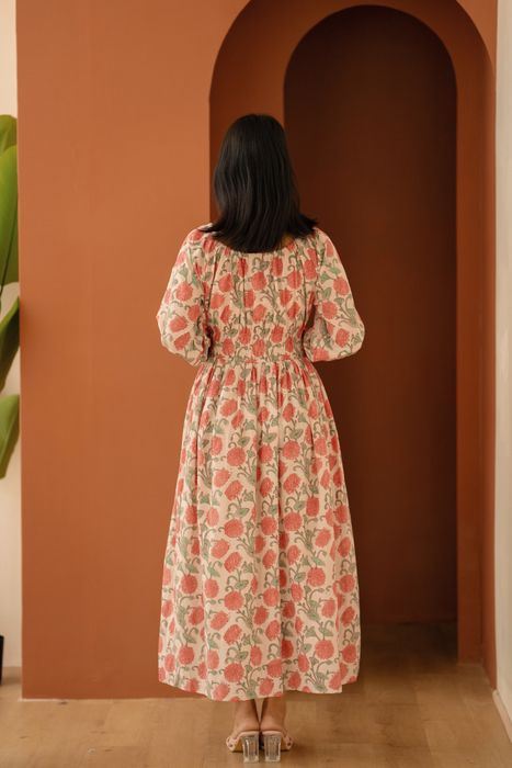 The Rose Garden Midi Dress