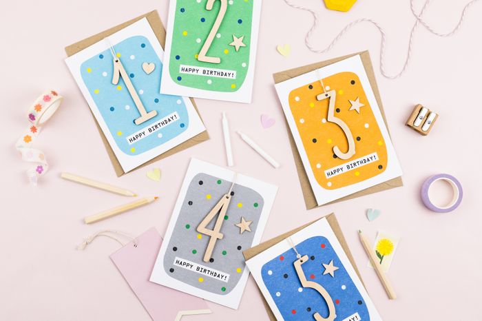 Keepsake Cards - Children's Ages