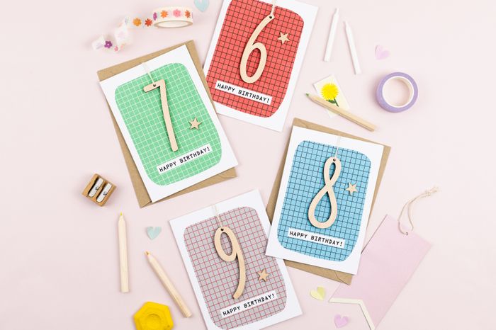 Keepsake Cards - Children's Ages