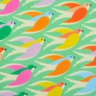 Birds in mint Wrapping Paper