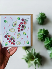 Rooted Vegetables -Greeting Card range - by Sarah Epsom