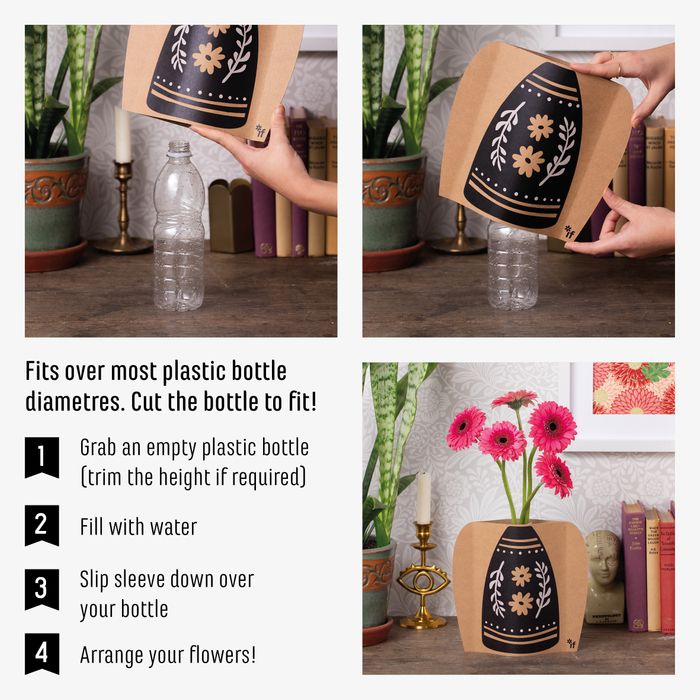 The Cardboard Vase Sleeve