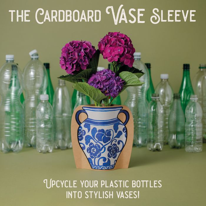 The Cardboard Vase Sleeve