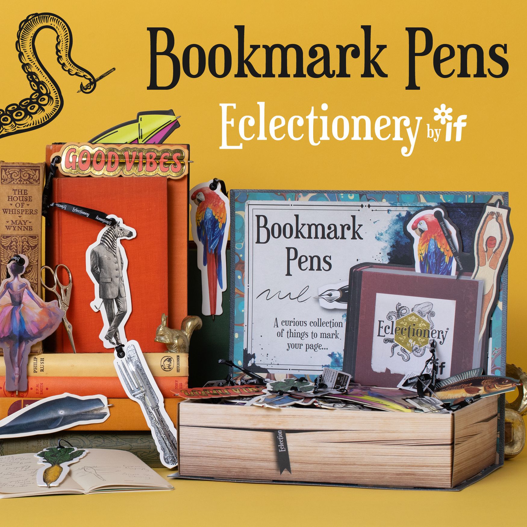 Eclectionery Bookmark Pens - Retail Revealed