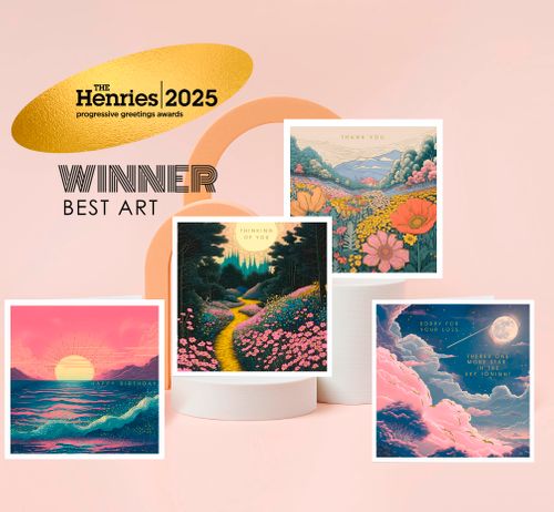 Award winning Wonder world greeting cards