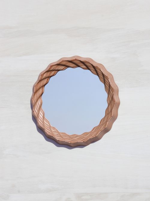 Kruller Porthole Mirror - Birch Plywood