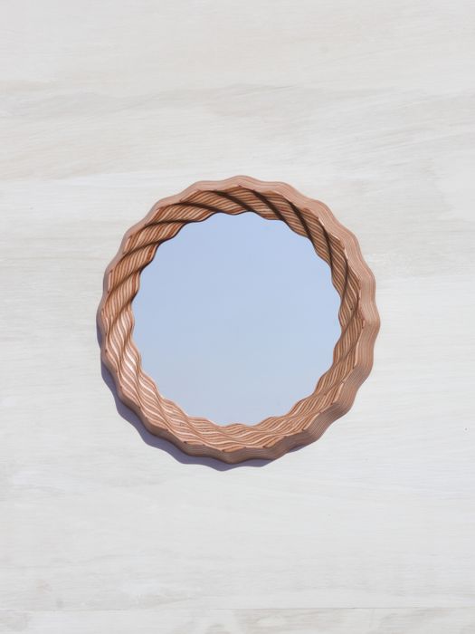 Kruller Porthole Mirror - Birch Plywood