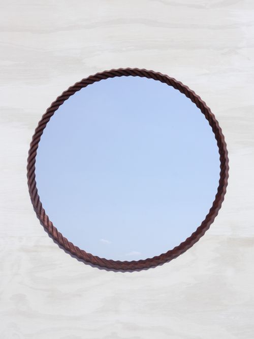 Kruller Grand Mirror - Walnut