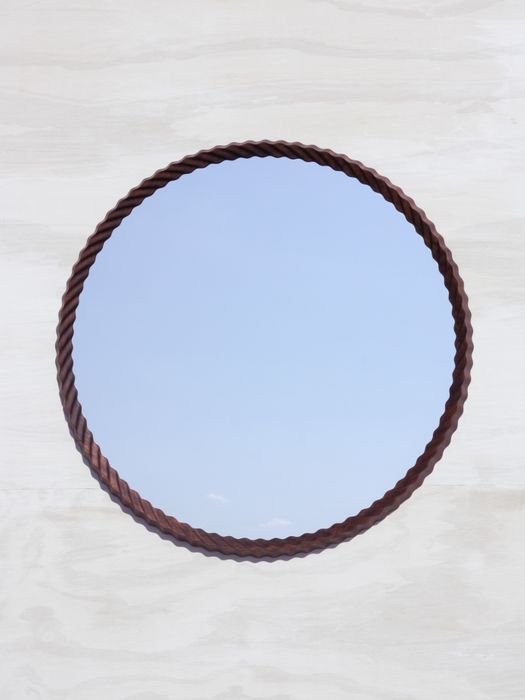 Kruller Grand Mirror - Walnut