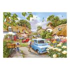 House of Puzzles Village Life-4X 500 Piece Puzzle