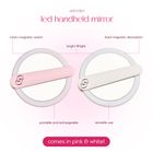 led hand-held mirror