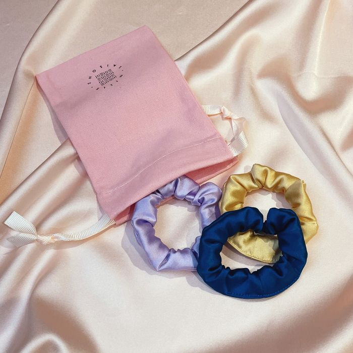 Silk Mini Astrid Scrunchie