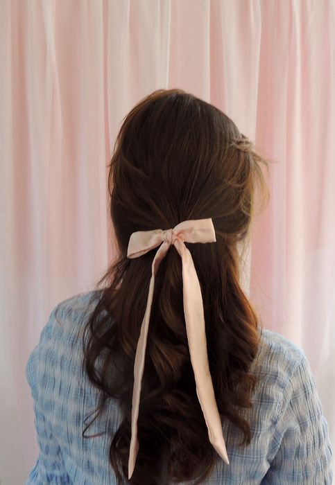 Silk Tess Hair Ribbon