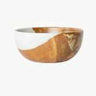 Tavora Cereal Bowl, Reactive Salt-glaze - White