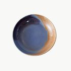 Tavora Pasta Bowl, Reactive Salt-glaze - Cobalt Blue