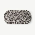 Rock Large Serving Tray, Black and White