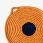 Penn Set of 2 Placemats, Terracotta and Charcoal