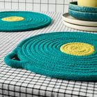 Penn Set of 2 Placemats, Green and Yellow