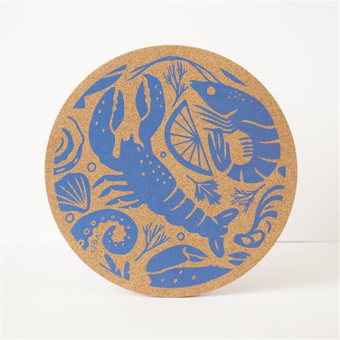 Seafood Platter Cork Placemats