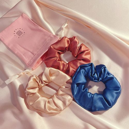 Scrunchie Travel Trio Gift Set- Choose Your Colours