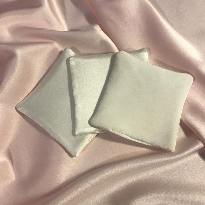 Reusable Silk Face Pads