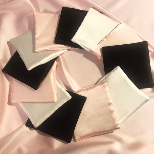 Reusable Silk Face Pads