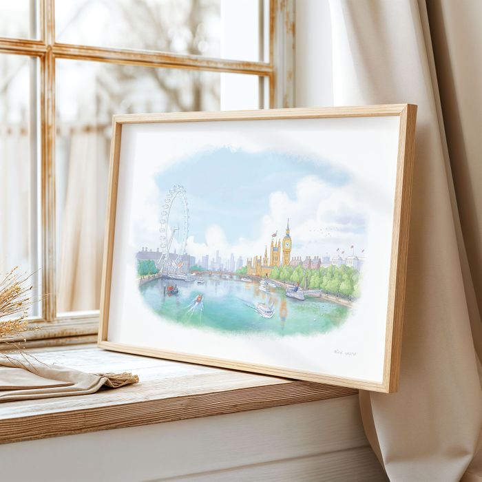 View south from the Golden Jubilee Bridge