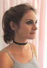 Narrow Silk Choker