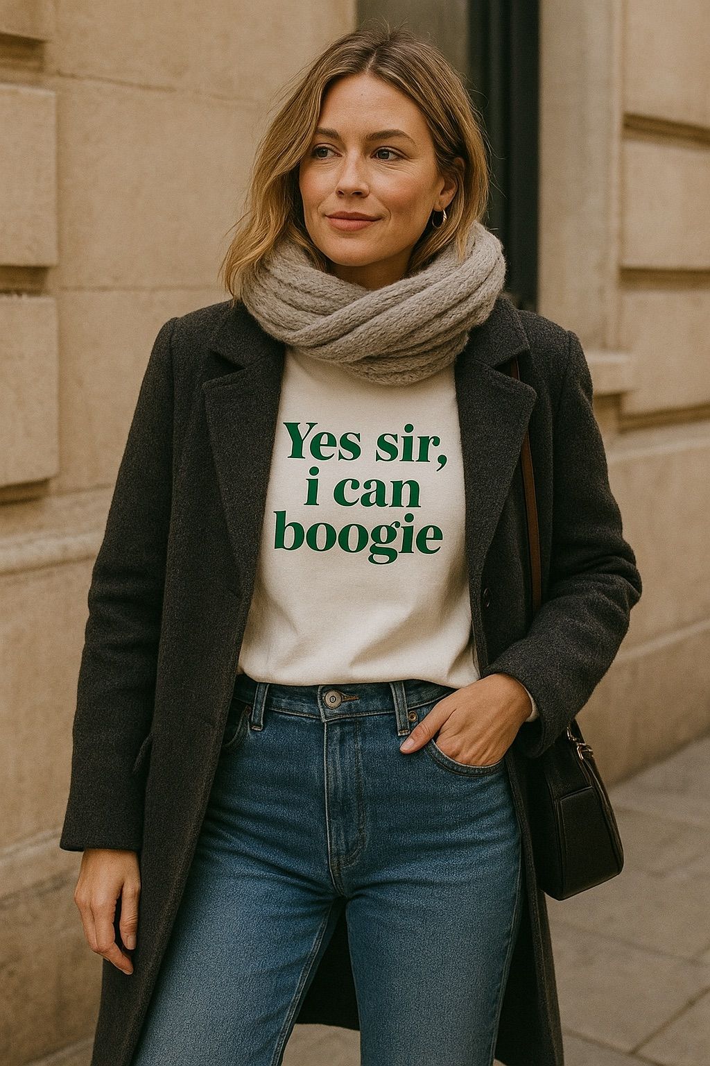 Yes Sir I can Boogie Slogan T-shirt
