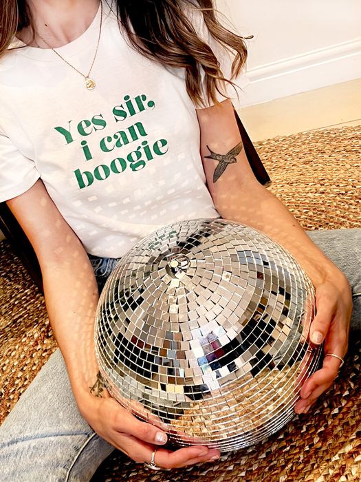 Yes Sir I can Boogie Slogan T-shirt