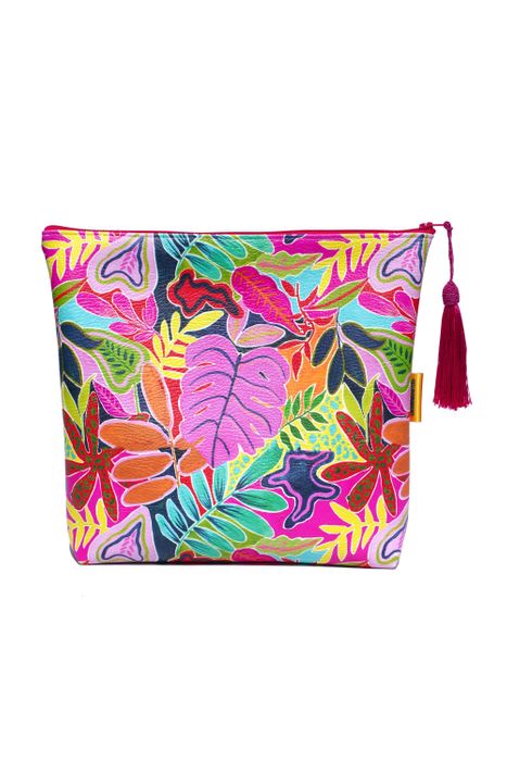 Cheeseplant cosmetic bag