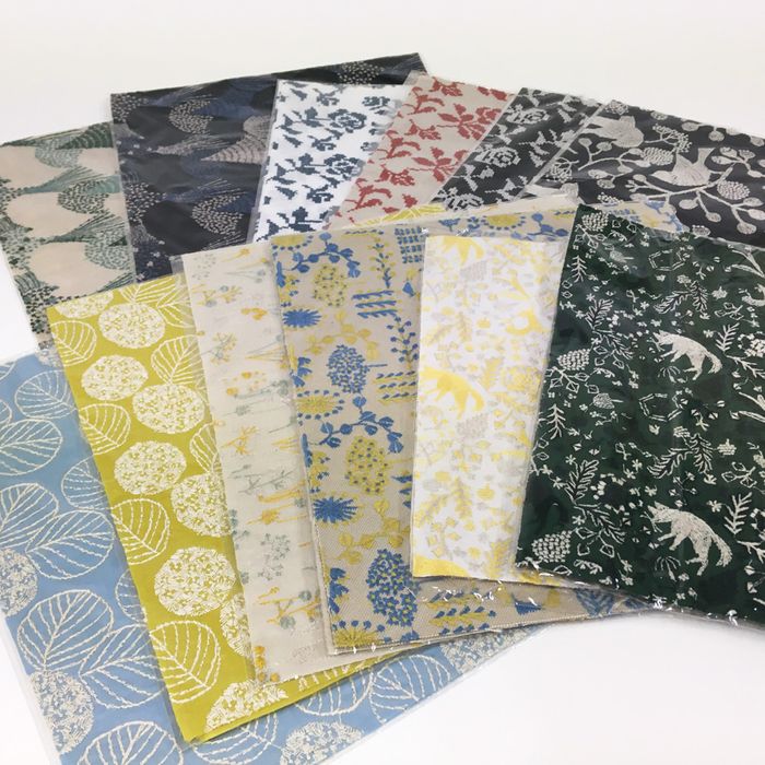 Ten To Sen Embroidered Fabrics