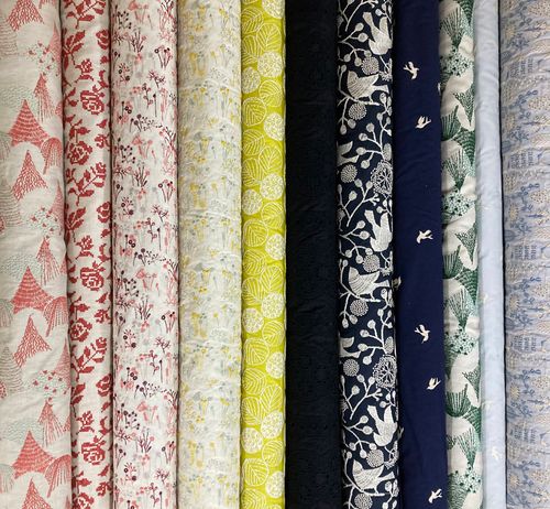 Ten To Sen Embroidered Fabrics