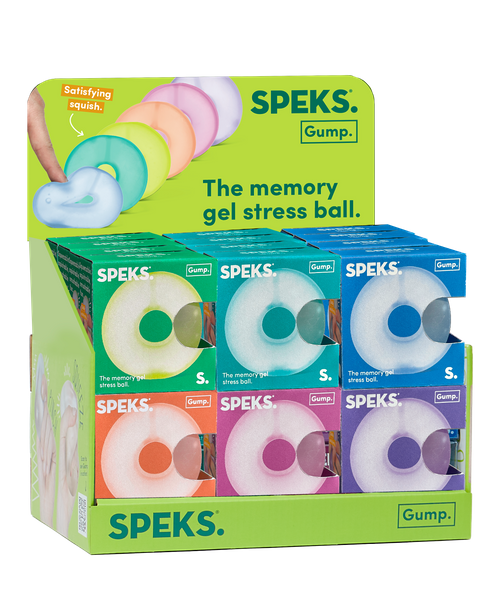 *New* Speks Loop Gump - The Memory Gel Stress Ring