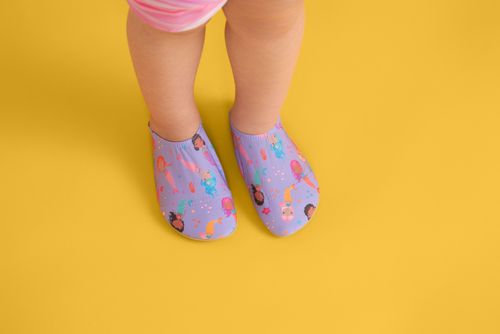 Slipfree® Patterned Kids Shoes