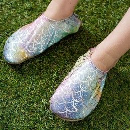 Slipfree® Foil Print Kids Shoes