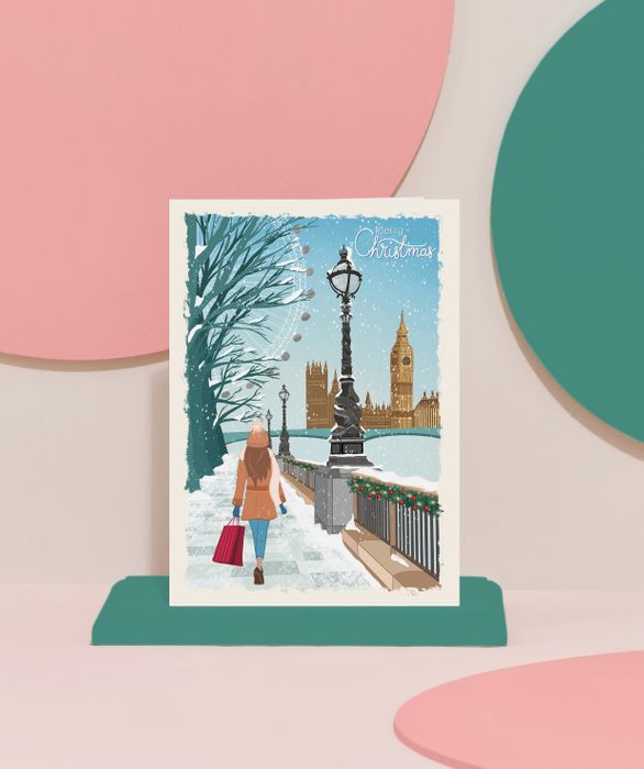 London Christmas Card Range