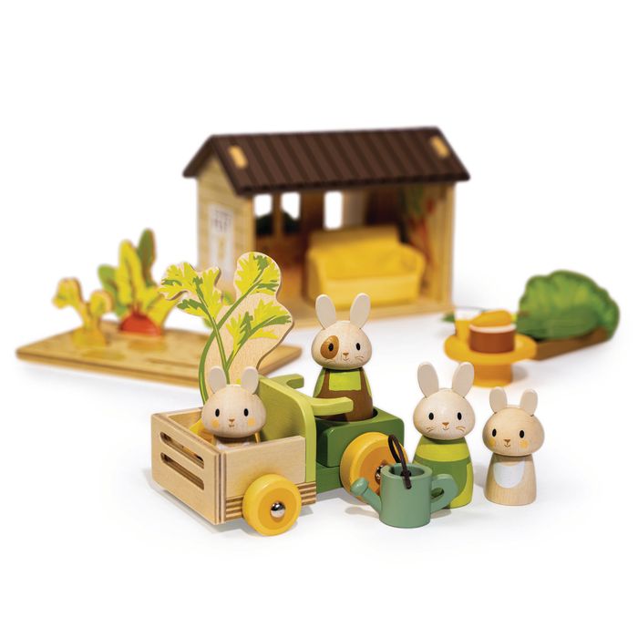 Tender Leaf Wooden Toys Bunny's Carrot Patch