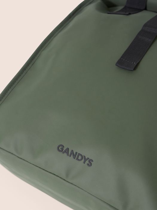 Copenhagen Waterproof Roll Top Backpack in Khaki