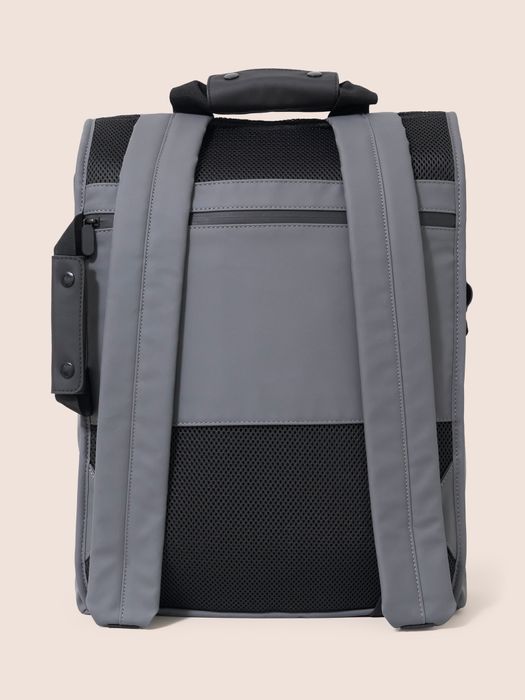 Copenhagen Waterproof Roll Top Backpack in Grey