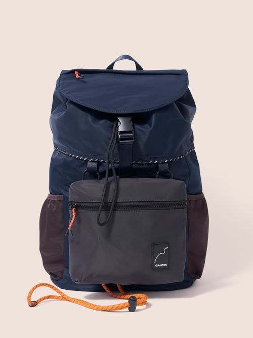 Urban Trek Recycled Modular 3 in 1 Backpack in Navy