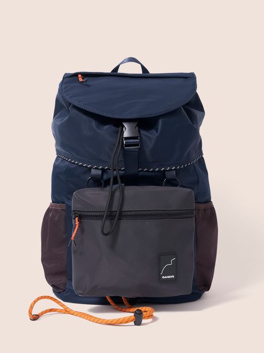 Urban Trek Recycled Modular 3 in 1 Backpack in Navy