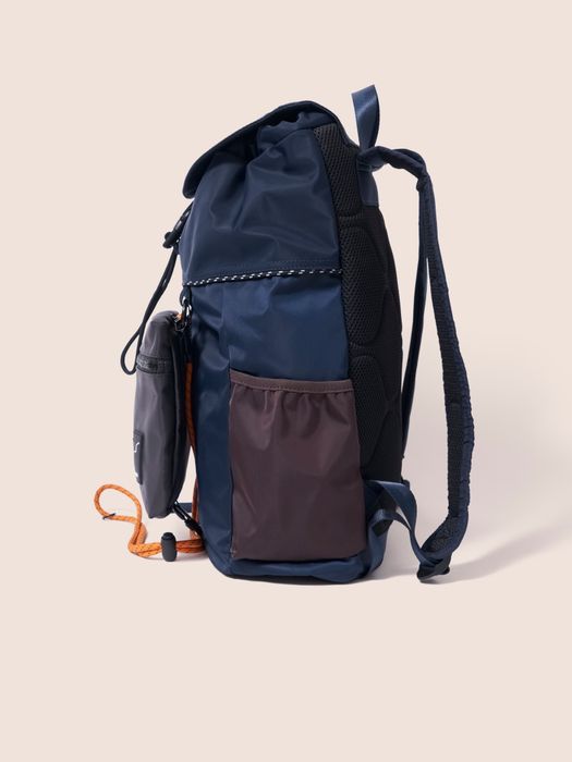 Urban Trek Recycled Modular 3 in 1 Backpack in Navy