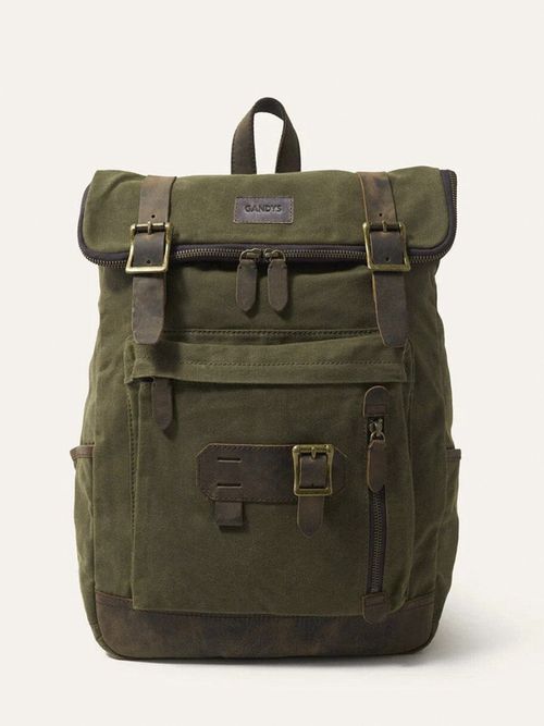 Bali Waxed Cotton Backpack