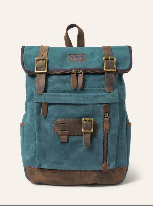 Bali Waxed Cotton Backpack
