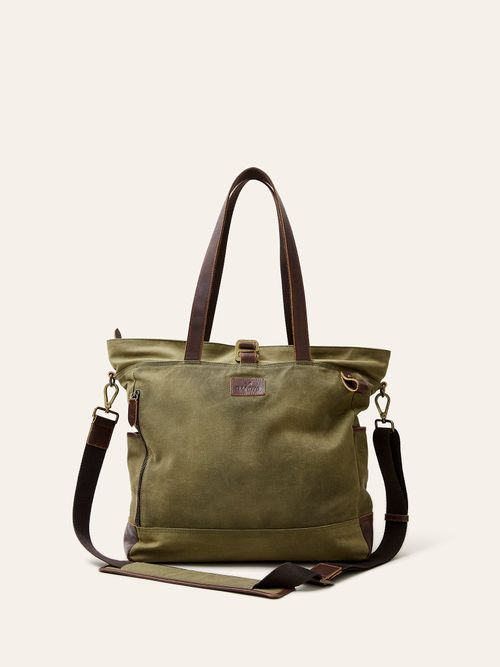 Jaipur Waxed Cotton Tote Bag
