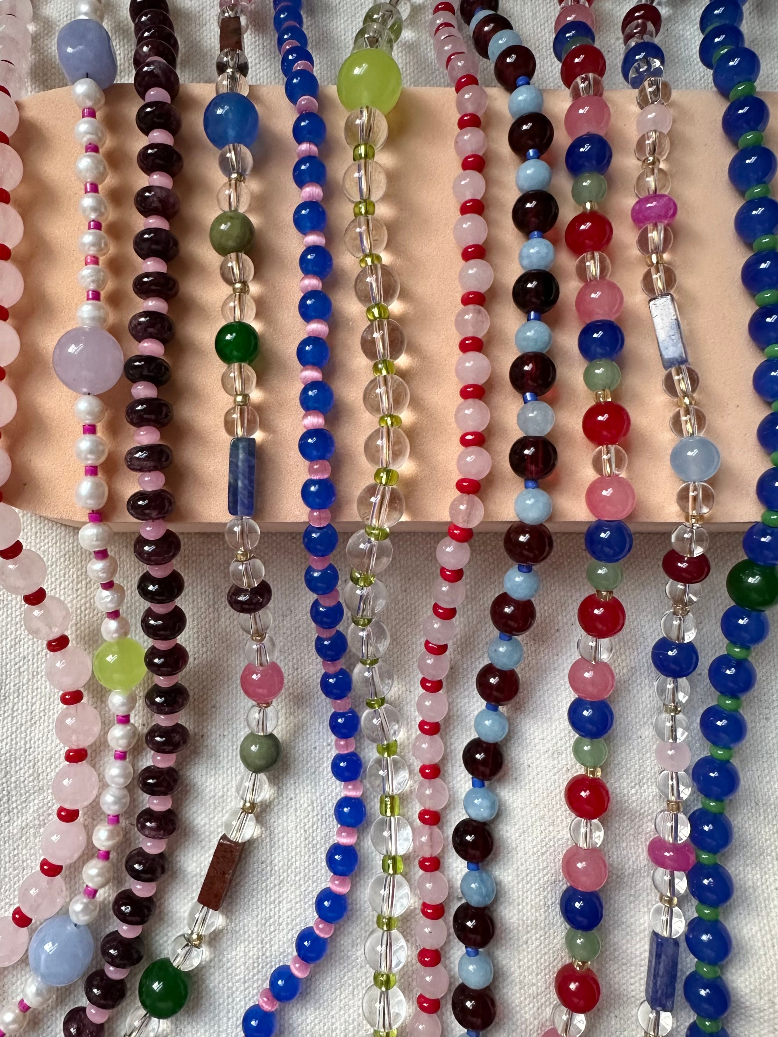 Beaded necklaces